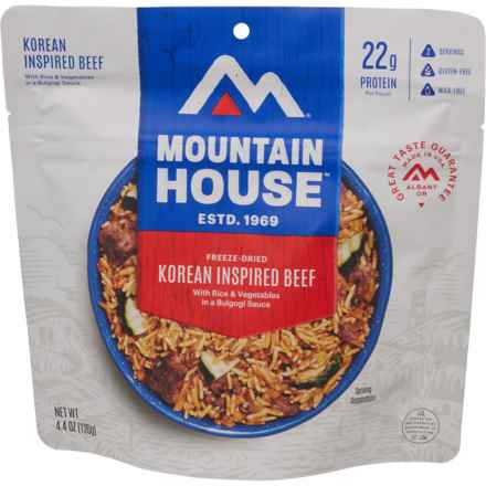 Mountain House Korean Inspired Beef in Bulgogi Sauce Meal - 2 Servings in Multi