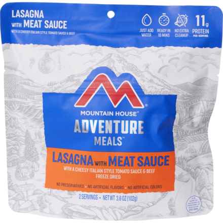 Mountain House Lasagna with Meat Sauce Meal - 2 Servings in Multi