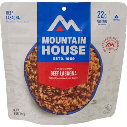 Mountain House Lasagna with Meat Sauce Meal - 2 Servings in Multi