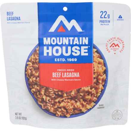 Mountain House Lasagna with Meat Sauce Meal - 2 Servings in Multi