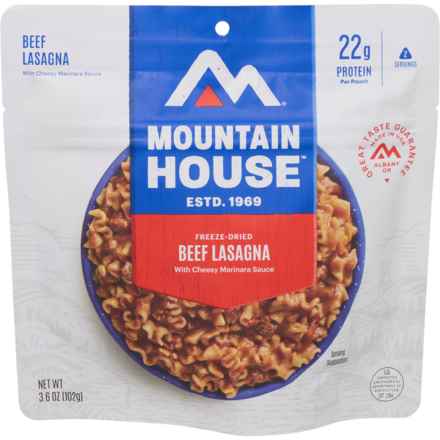 Mountain House Lasagna with Meat Sauce Meal - 2 Servings in Multi - Closeouts