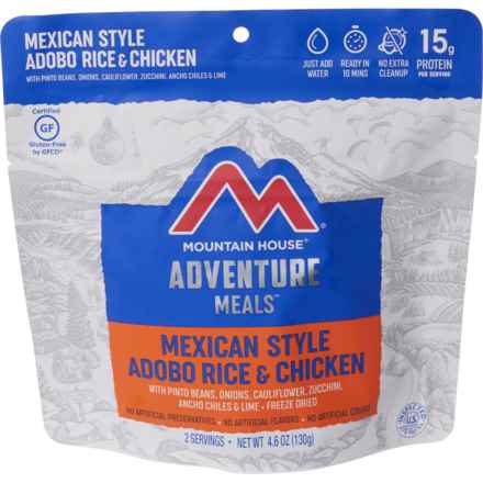 Mountain House Mexican Style Adobo Rice and Chicken Meal - 2 Servings in Multi