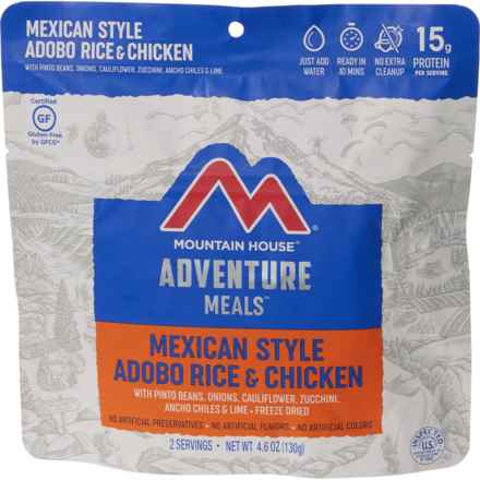 Mountain House Mexican Style Adobo Rice and Chicken Meal - 2 Servings in Multi