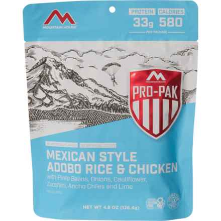 Mountain House Mexican Style Adobo Rice and Chicken Pro-Pak Meal - 1 Serving in Multi