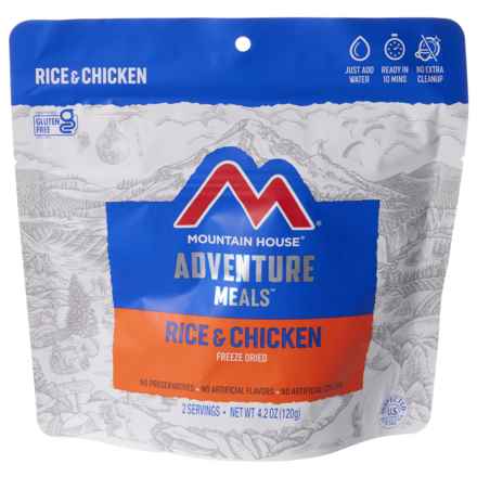 Mountain House Rice and Chicken Camp Meal - 2 Servings in Multi