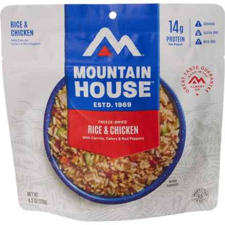 Mountain House Rice and Chicken Camp Meal - 2 Servings in Multi