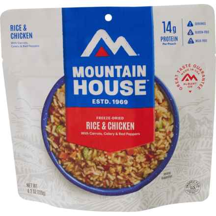 Mountain House Rice and Chicken Camp Meal - 2 Servings in Multi