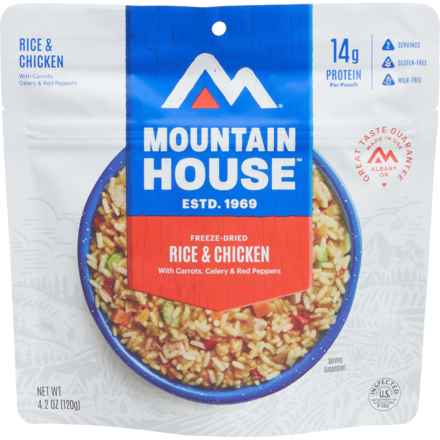 Mountain House Rice and Chicken Camp Meal - 2 Servings in Multi