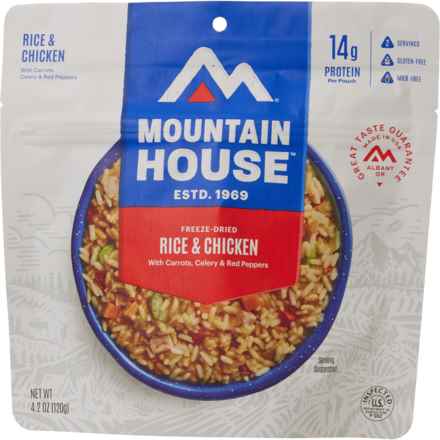 Mountain House Rice and Chicken Camp Meal - 2 Servings in Multi