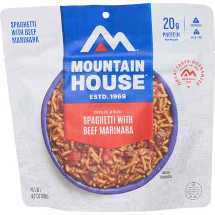 Mountain House Spaghetti with Meat Sauce Meal - 2 Servings in Multi