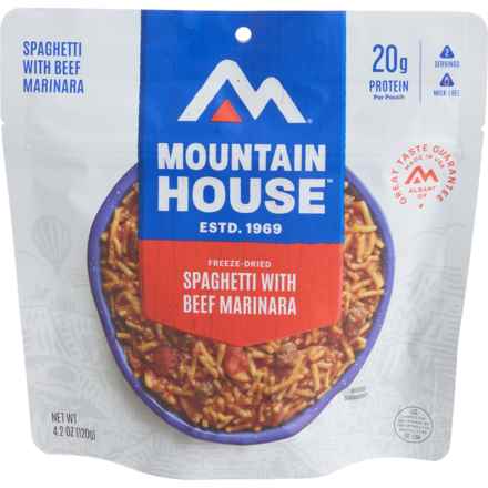Mountain House Spaghetti with Meat Sauce Meal - 2 Servings in Multi