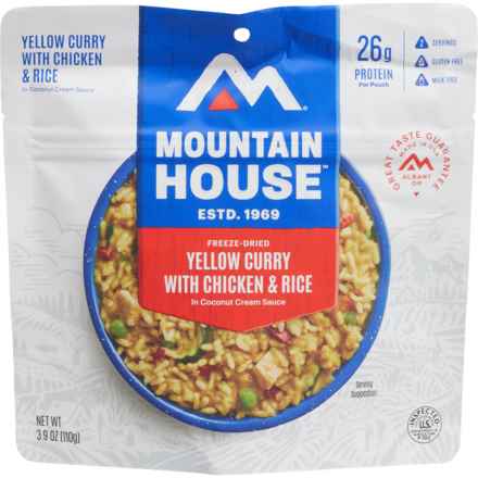 Mountain House Yellow Curry with Chicken and Rice Meal - 2 Servings in Multi