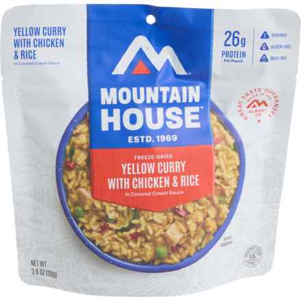 Mountain House Yellow Curry with Chicken and Rice Meal - 2 Servings in Multi