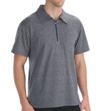 Mountain Khakis Approach Polo - UPF 50+, Short Sleeve (For Men) in Blue Work - Closeouts