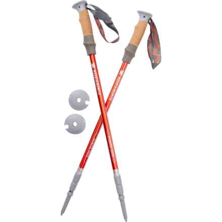 Mountainsmith Pyrite 7075 Trekking Poles - Pair in Lava Red