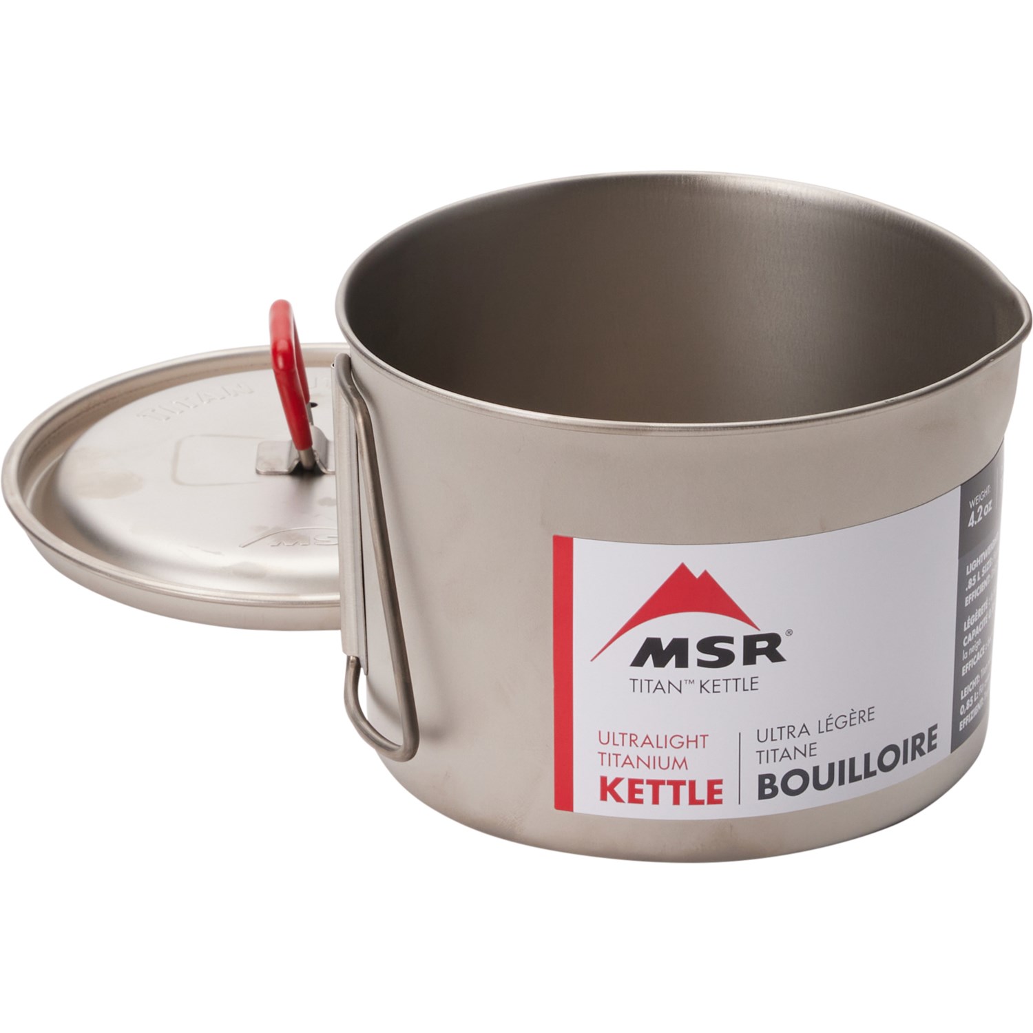 MSR Titan Kettle Titanium
