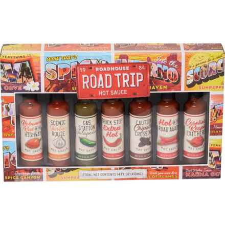 MSRF Road Trip Hot Sauce Set - 7-Pack in Multi
