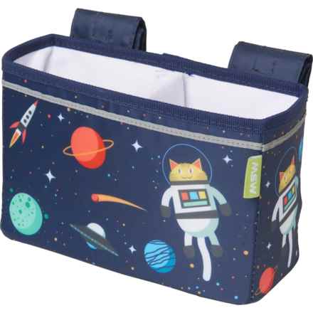 MSW Space Kitty Handlebar Bag - 5.1x8x3.1” (For Boys and Girls) in Multi