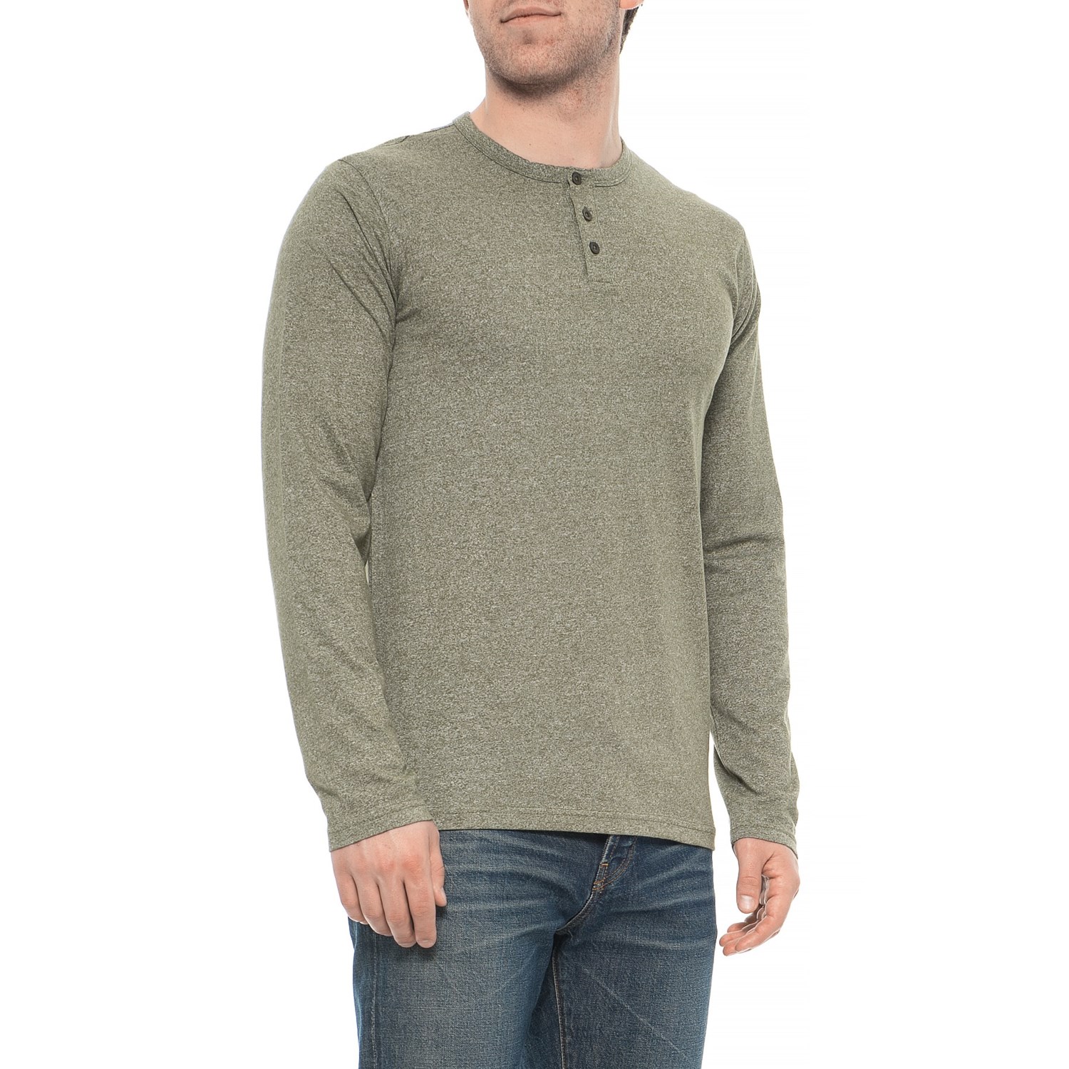 MTL Henley Shirt – Long Sleeve (For Men)