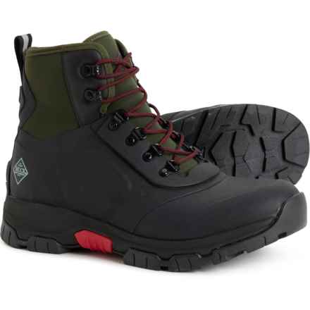 Muck Apex Lace-Up Boots - Waterproof, Insulated (For Men) in Black