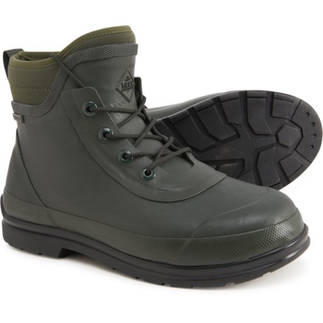 muck boots with laces