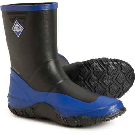 Muck Boys Forager Boots - Waterproof in Black/ Blue