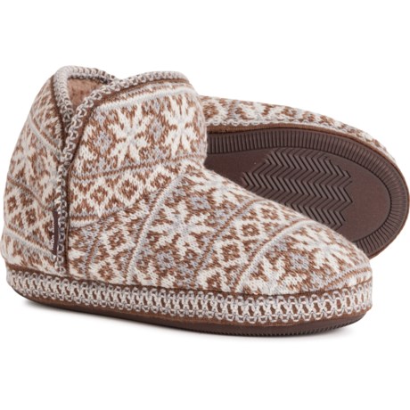 Muk Luks Leigh Slippers (For Women) in Brown Marl