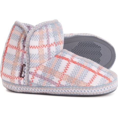 Muk Luks Leigh Slippers (For Women) in Multi Plaid