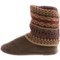 9347Y_4 Muk Luks Muk Luk Legwarmer Scrunch Slipper Boots - Fleece Lining (For Women)