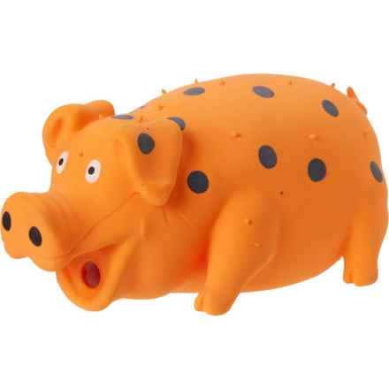 MultiPet Halloween Globlet Pig Dog Toy - 9” in Multi
