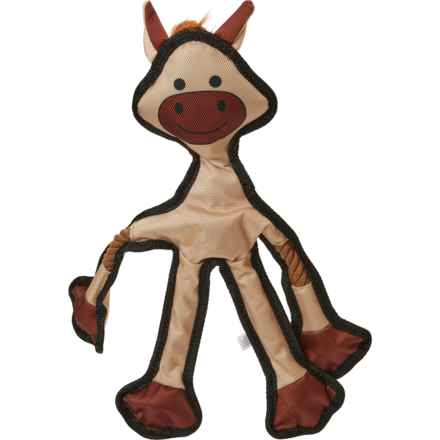 MultiPet Horse Skeleropes Dog Toy - Squeaker in Multi