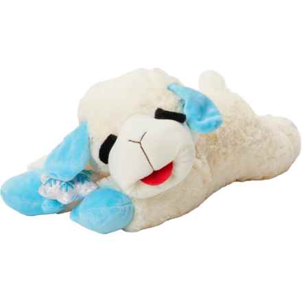 MultiPet Lamb Chop® Snowflake Dog Toy - 18”, Squeaker in Snowflake