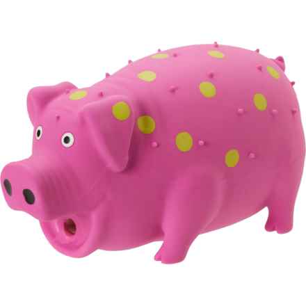 MultiPet Latex Dog Toy - Medium in Goblet Pig
