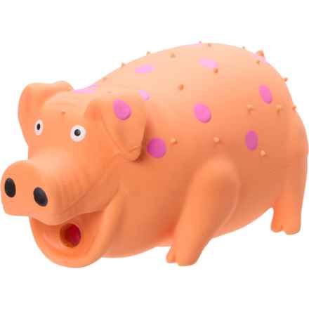 MultiPet Latex Dog Toy - Medium in Orange/Pink