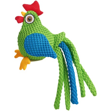 rooster dog toy squeaker