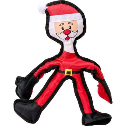MultiPet Skelerope Dog Toy - Squeaker in Santa