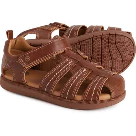 MUNCHKIN BY STRIDE RITE Little Boys Decker Sandals in Brown