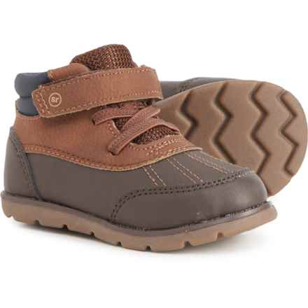 MUNCHKIN BY STRIDE RITE Little Boys Harry Boots in Brown