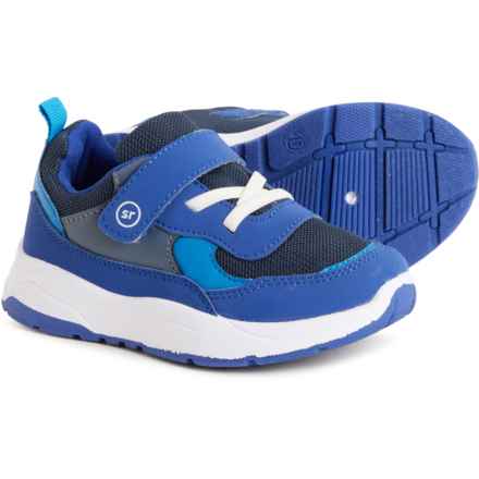 MUNCHKIN BY STRIDE RITE Toddler and Little Boys Bean Sneakers in Navy