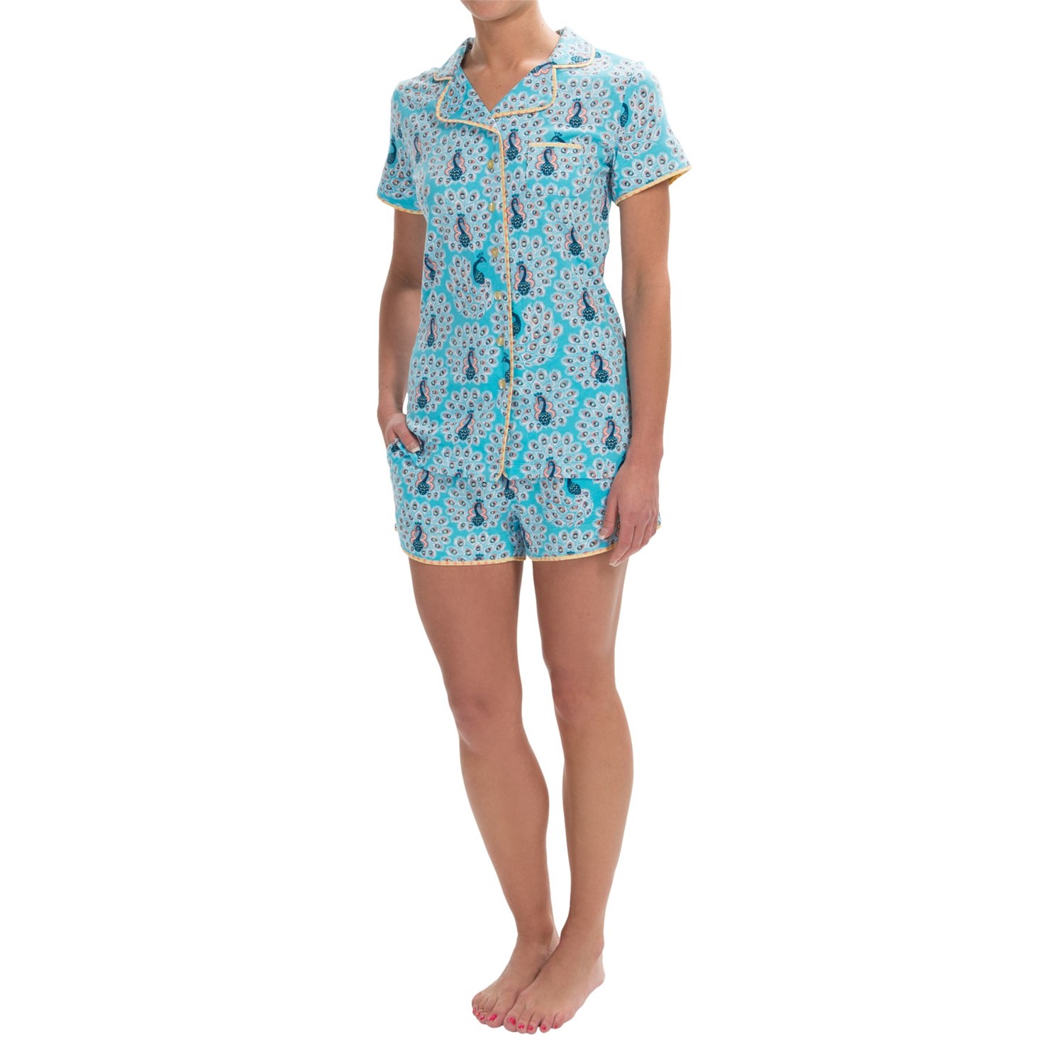 Munki Munki Classic Jersey Pajamas (For Women) - Save 55%