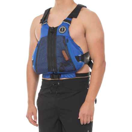 Mustang Survival Trident Type III PFD Life Jacket (For Men) in Blue