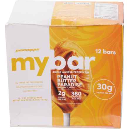 MyBar Peanut Butter Paradise Protein Bars - 12-Count in Multi