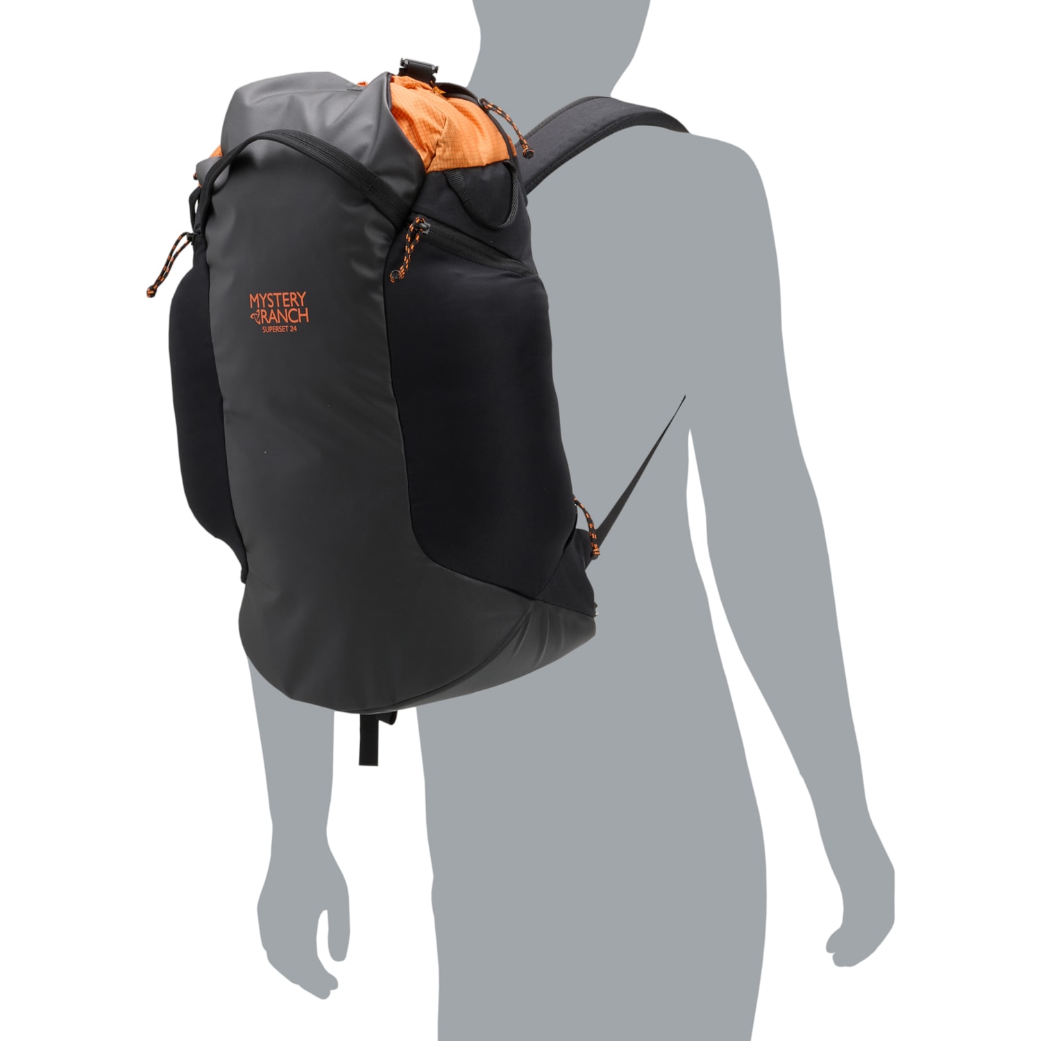 【ハー】　MYSTERY RANCH バックパック ブラック Mystery Ranch Superset 24 L Backpack - Black - Save 30%