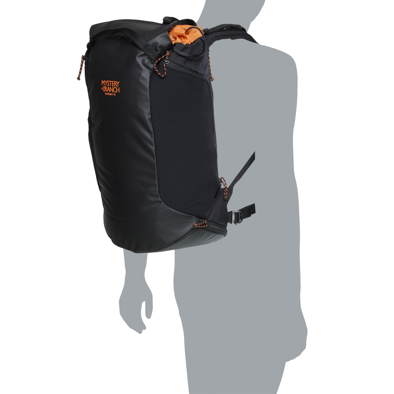 Mystery Ranch Superset 32 L Backpack - Internal Frame, Black