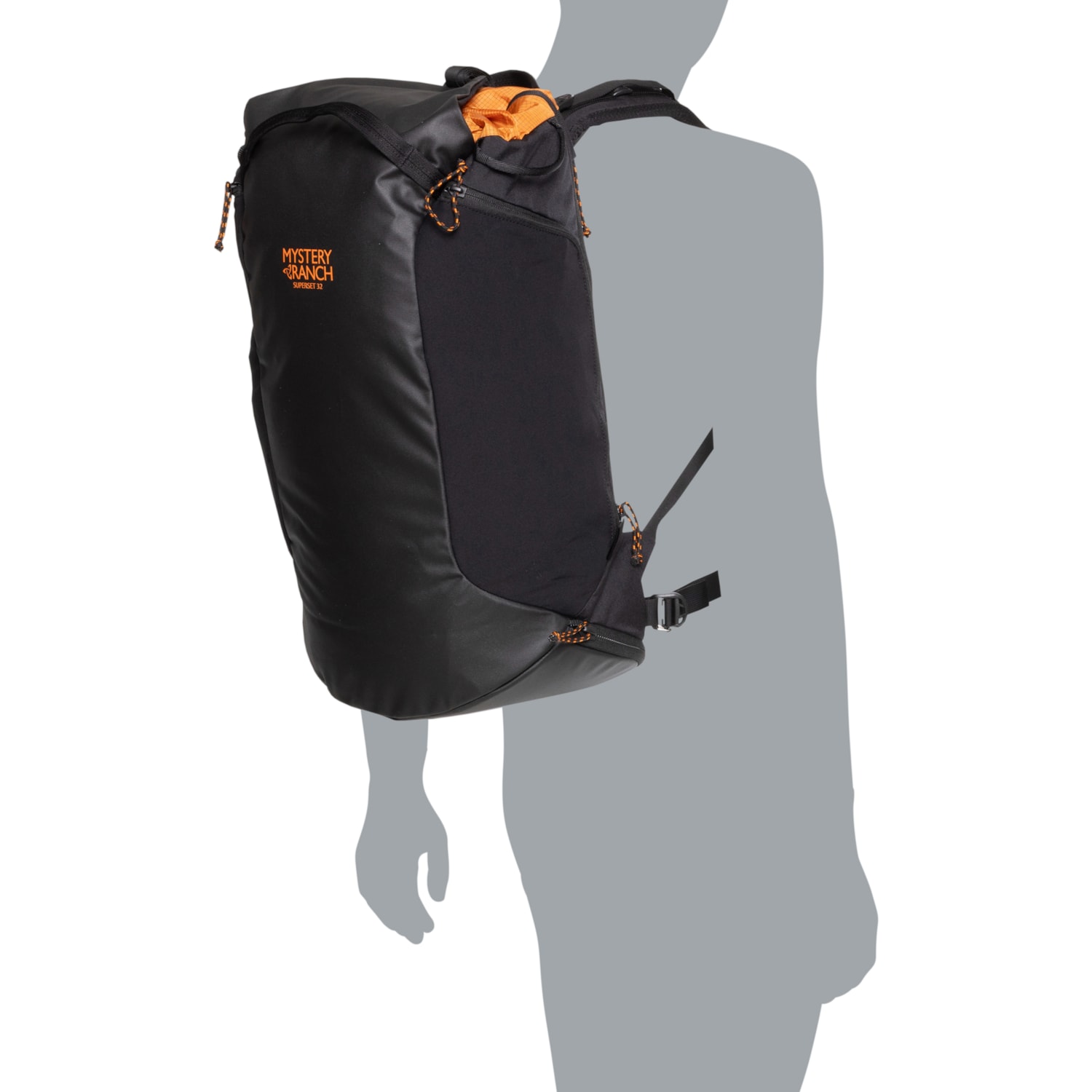 Mystery Ranch Superset 32 L Gym Backpack - Internal Frame, Black