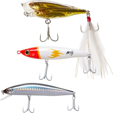 Mystery Tackle Box Saltwater Lures Add-On Bundle 2.0 - 3-Pack in Multi