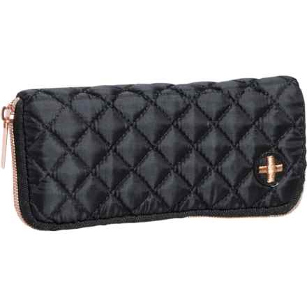 MYTAGALONGS Coco Quilted Vitamin Organizer in Black