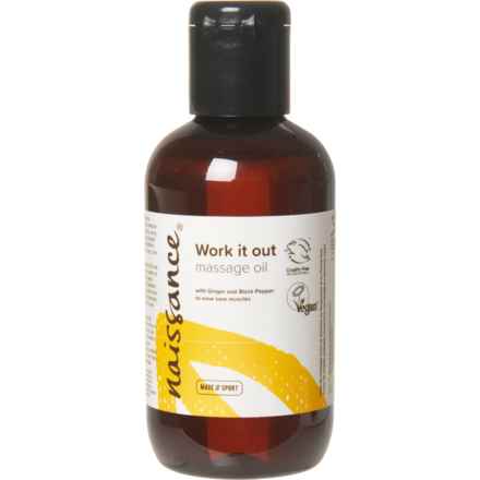 NAISSANCE Work It Out Massage Oil - 3.4 oz. in Multi