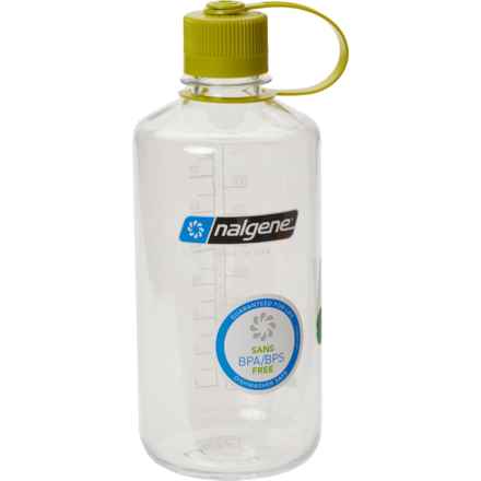 Nalgene Narrow Mouth Water Bottle - 32 oz. in Clear Bilingual