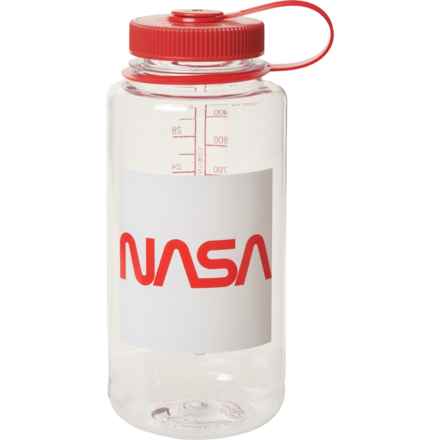 Nalgene Wide-Mouth Sustain Water Bottle - 32 oz. in Clear/Red